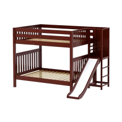 Maxtrix Full High Bunk Bed With Slide Platform 36 Maxtrix Full High Bunk Bed With Slide Platform -Kid Furniture GAMUT CS fd018c2a 617c 4be2 94e1 a1b351fc883d