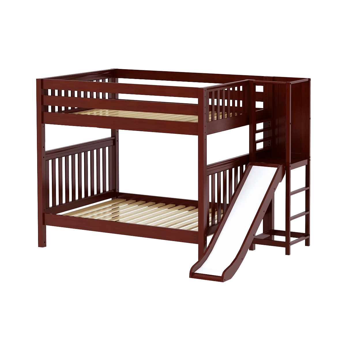 Maxtrix Full High Bunk Bed With Slide Platform 19 Maxtrix Full High Bunk Bed With Slide Platform - Image 17