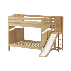 Maxtrix Full High Bunk Bed With Slide Platform 28 Maxtrix Full High Bunk Bed With Slide Platform -Kid Furniture GAMUT NC