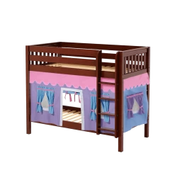 Maxtrix Twin Medium Bunk Bed With Straight Ladder + Curtain 37 Maxtrix Twin Medium Bunk Bed With Straight Ladder + Curtain -Kid Furniture GETIT27 CS 74605e96 165e 43dd 8e50 1e8bc721bbaf