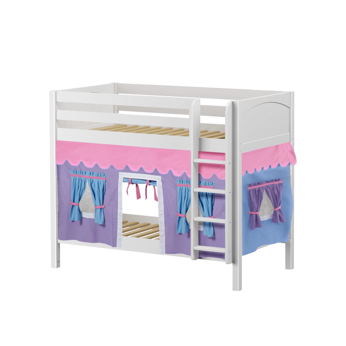 Maxtrix Twin Medium Bunk Bed With Straight Ladder + Curtain 20 Maxtrix Twin Medium Bunk Bed With Straight Ladder + Curtain - Image 18