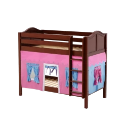 Maxtrix Twin Medium Bunk Bed With Straight Ladder + Curtain 25 Maxtrix Twin Medium Bunk Bed With Straight Ladder + Curtain -Kid Furniture GETIT28 CC 883fec41 581e 4656 aea5 15615a6e4eb0