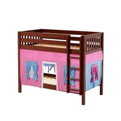 Maxtrix Twin Medium Bunk Bed With Straight Ladder + Curtain 27 Maxtrix Twin Medium Bunk Bed With Straight Ladder + Curtain -Kid Furniture GETIT28 CS d0603d8d 2e0c 41ce 9408 5c94ed1e7f20