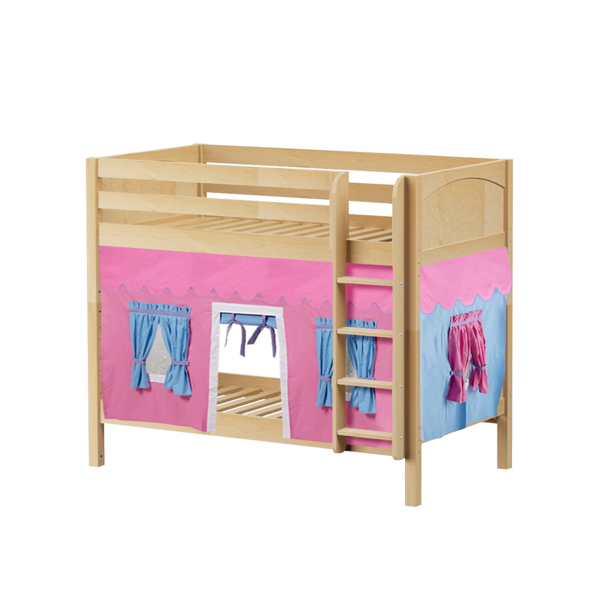 Maxtrix Twin Medium Bunk Bed With Straight Ladder + Curtain 14 Maxtrix Twin Medium Bunk Bed With Straight Ladder + Curtain - Image 12
