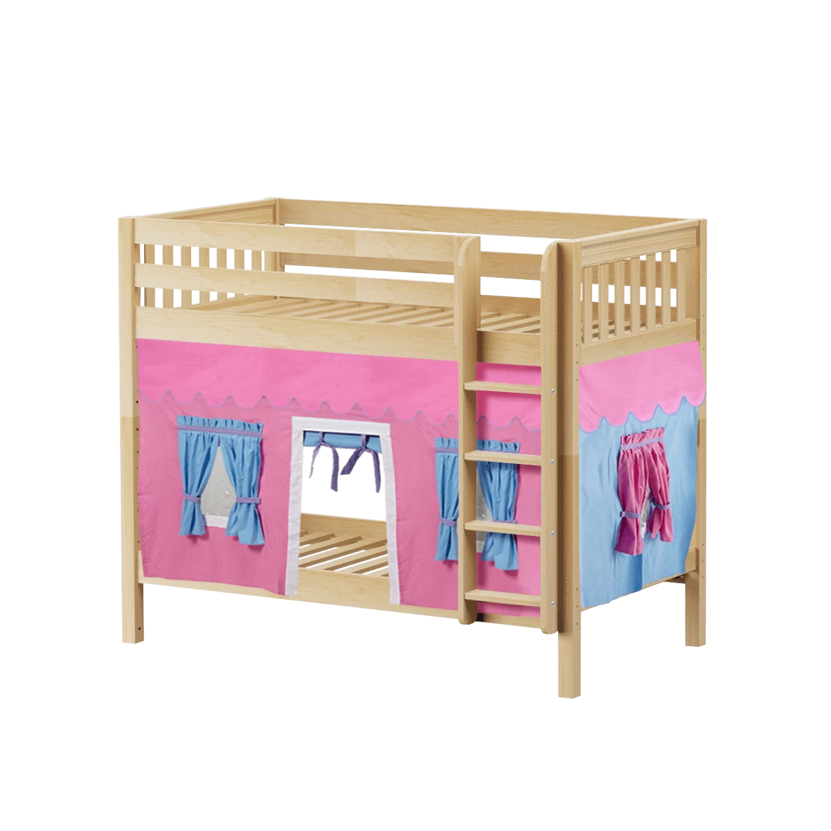 Maxtrix Twin Medium Bunk Bed With Straight Ladder + Curtain 15 Maxtrix Twin Medium Bunk Bed With Straight Ladder + Curtain - Image 13
