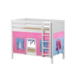 Maxtrix Twin Medium Bunk Bed With Straight Ladder + Curtain 29 Maxtrix Twin Medium Bunk Bed With Straight Ladder + Curtain -Kid Furniture GETIT28 WP 7e32da5b d7b6 4c7f b351 cae3f83dee72