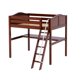 Maxtrix Full High Loft Bed With Angled Ladder + Desk 26 Maxtrix Full High Loft Bed With Angled Ladder + Desk -Kid Furniture GIANT1 CC