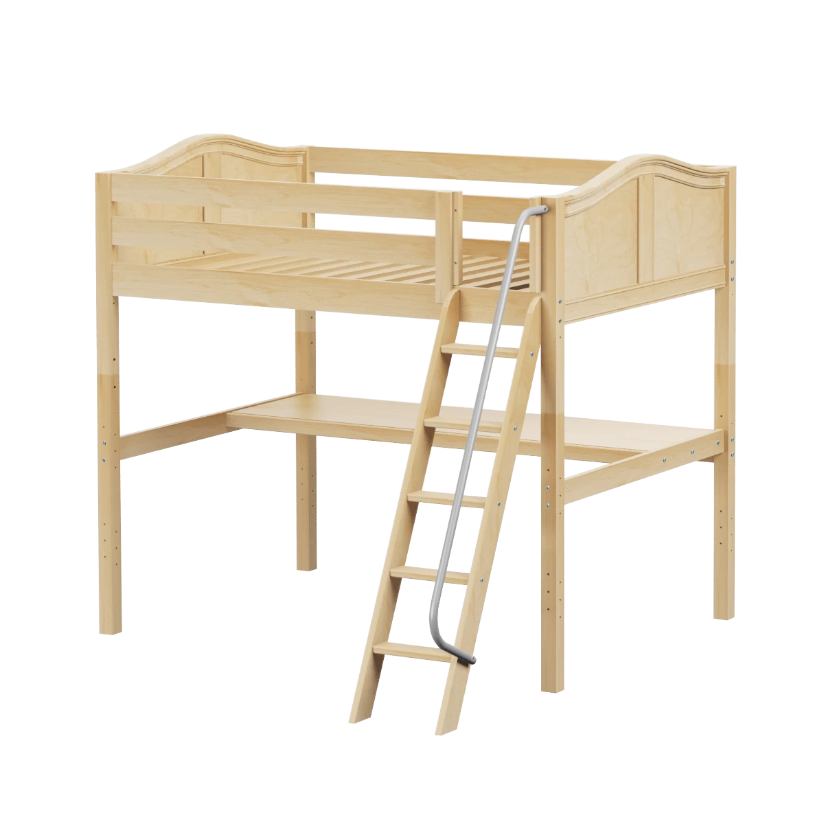 Maxtrix Full High Loft Bed With Angled Ladder + Desk 16 Maxtrix Full High Loft Bed With Angled Ladder + Desk - Image 14