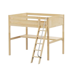 Maxtrix Full High Loft Bed With Angled Ladder + Desk 29 Maxtrix Full High Loft Bed With Angled Ladder + Desk -Kid Furniture GIANT1 NP