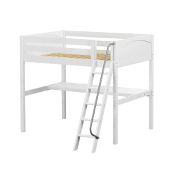 Maxtrix Full High Loft Bed With Angled Ladder + Desk 38 Maxtrix Full High Loft Bed With Angled Ladder + Desk -Kid Furniture GIANT1 WP