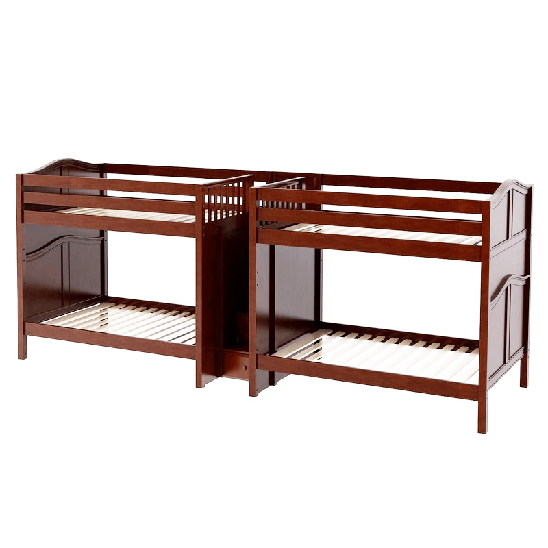 Maxtrix Full High Quadruple Bunk Bed With Stairs 6 Maxtrix Full High Quadruple Bunk Bed With Stairs - Image 4