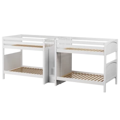 Maxtrix Full High Quadruple Bunk Bed With Stairs 19 Maxtrix Full High Quadruple Bunk Bed With Stairs -Kid Furniture GIGA WP 918d43ef a316 47a4 8e31 80255122c181