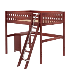 Maxtrix Full High Loft Bed + Corner Desk 14 Maxtrix Full High Loft Bed + Corner Desk -Kid Furniture Giant 15 CS LEFT 2