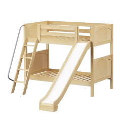 Maxtrix Twin Medium Bunk Bed With Slide -Kid Furniture HAPPY NP bf7368b5 833e 4f7e 928b 0a38f38ae3e1