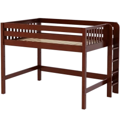 Maxtrix Full XL Mid Loft Bed 24 Maxtrix Full XL Mid Loft Bed -Kid Furniture HIP CS