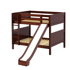 Maxtrix Full Medium Bunk Bed With Slide -Kid Furniture HIPHIP CP