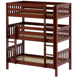 Maxtrix Twin XL Triple Bunk Bed 12 Maxtrix Twin XL Triple Bunk Bed -Kid Furniture HOLY CS 7b18c547 665f 4193 a5a5 0835d449033d