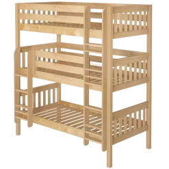 Maxtrix Twin XL Triple Bunk Bed 9 Maxtrix Twin XL Triple Bunk Bed -Kid Furniture HOLY NS c270766a 9d44 4f2c a088 882e8e7d7834