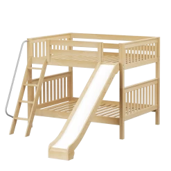Maxtrix Full Medium Bunk Bed With Slide -Kid Furniture HOORAY NS 98381329 3fb4 4945 87b7 94a85ea36830
