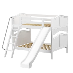 Maxtrix Full Medium Bunk Bed With Slide -Kid Furniture HOORAY WC 24e013ed a3fa 4602 be94 5b37597e7705