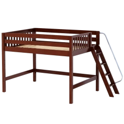 Maxtrix Full XL Mid Loft Bed 19 Maxtrix Full XL Mid Loft Bed -Kid Furniture HOP CS