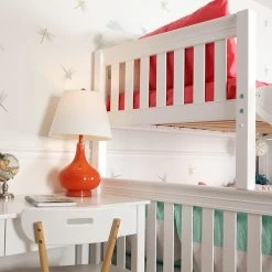 Maxtrix Medium Twin Over Full Bunk Bed With Stairs + Slide -Kid Furniture IMG3997 Blog Size 1559744440092 656x656 crop center 50c2ffe3 d134 4a3d 8674 be069e5ad4ee