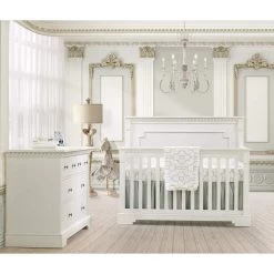 Natart Ithaca Double Dresser -Kid Furniture Ithaca Collection Baby Room in White