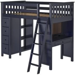 Jackpot Deluxe Kensington Loft Bed Storage Study -Kid Furniture JACKPOT 5 B 1024x1024 1