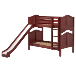 Maxtrix Twin Medium Bunk Bed With Slide -Kid Furniture JOLLY CC