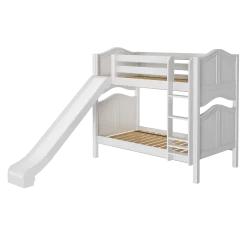 Maxtrix Twin Medium Bunk Bed With Slide -Kid Furniture JOLLY WC