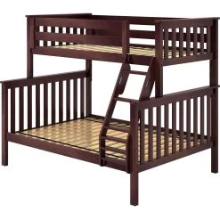 Jackpot Deluxe Kent Twin Over Full Bunk Bed -Kid Furniture KENT005 8443414a b044 44b0 b89f 963ad682b82b
