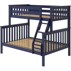 Jackpot Deluxe Kent Twin Over Full Bunk Bed -Kid Furniture KENT131 ff10abaf 370c 4bd9 b424 061e4da95fa2