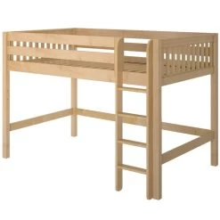 Maxtrix Full XL Mid Loft Bed 29 Maxtrix Full XL Mid Loft Bed -Kid Furniture KING XL NS