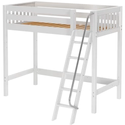 Maxtrix Twin XL High Loft Bed -Kid Furniture KNOCKOUT WS