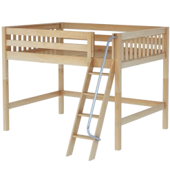 Maxtrix Full XL Mid Loft Bed 17 Maxtrix Full XL Mid Loft Bed -Kid Furniture KONG NS