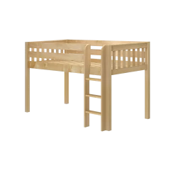 Maxtrix Twin Low Loft Bed -Kid Furniture LOW RIDER NS