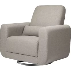 Babyletto Tuba Extra Wide Swivel Glider -Kid Furniture M10287PGEW White Background Main 01 4f789343 7930 493a 9b9b fa48a3a9e9c9