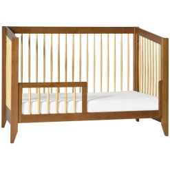 Babyletto Sprout 4-in-1 Convertible Crib With Toddler Bed Conversion Kit -Kid Furniture M10301CTN White Background 03 78c50f9c 9933 4cf4 be9e 12edc8459c05