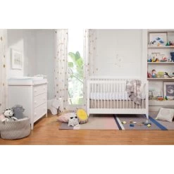 Babyletto Sprout 4-in-1 Convertible Crib With Toddler Bed Conversion Kit -Kid Furniture M10301W Lifestyle 10 5232fc69 13ac 43f5 8ac8 f247aeaf357b