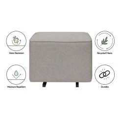 Babyletto Kiwi Gliding Ottoman -Kid Furniture M12685PGEW White Background 02 41997170 58a8 4768 83aa 8f93c9b778ad