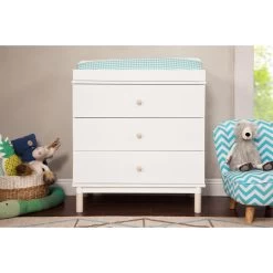 Babyletto Gelato 3-Drawer Changer Dresser With Removable Changing Tray -Kid Furniture M12923WNX Lifestyle 09 ac067913 949d 49f9 a2fe c66c1ba23cc2