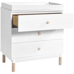 Babyletto Gelato 3-Drawer Changer Dresser With Removable Changing Tray -Kid Furniture M12923WNX White Background 02 51606099 8144 4218 9dd1 531529197d0a