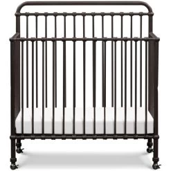 Namesake Winston 4-in-1 Convertible Mini Crib -Kid Furniture M15398UR White Background 02