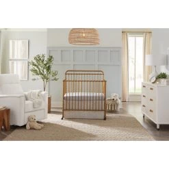 Namesake Winston 4-in-1 Convertible Mini Crib -Kid Furniture M15398VG Lifestyle 08