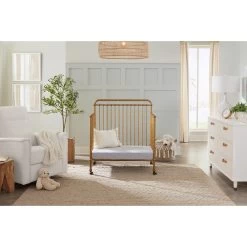 Namesake Winston 4-in-1 Convertible Mini Crib -Kid Furniture M15398VG Lifestyle 10