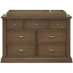 Namesake Durham 7-Drawer Dresser -Kid Furniture M18316DB White Background 04