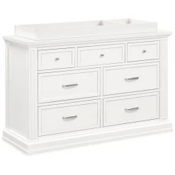 Namesake Durham 7-Drawer Dresser -Kid Furniture M18316RW White Background 03