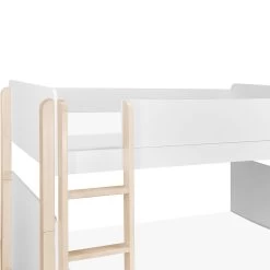Babyletto TipToe Bunk Bed -Kid Furniture M18494WNX White Background 05 87efc333 ae8f 4b69 b43a 70341b57a976