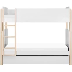 Babyletto TipToe Bunk Bed -Kid Furniture M18494WNX White Background 10 6899010e a9a1 4f77 b341 2d9078ecf615