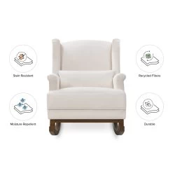 Namesake Miranda Wingback Rocker -Kid Furniture M19887PCMEW White Background 02